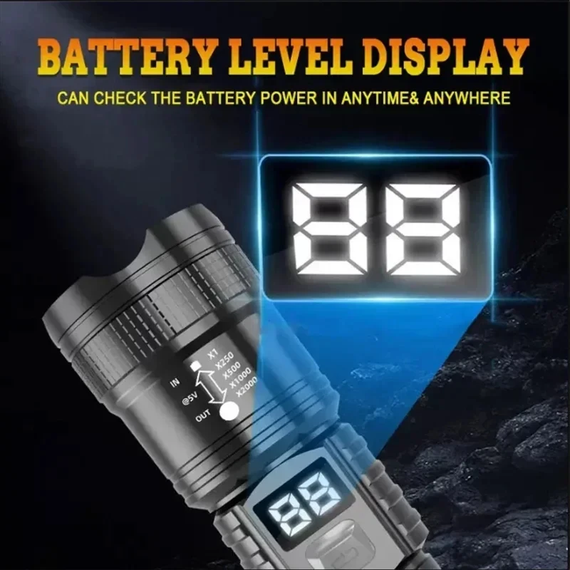 Super Bright Tactical Flashlight 6